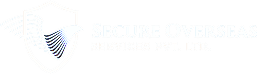 secure logo white